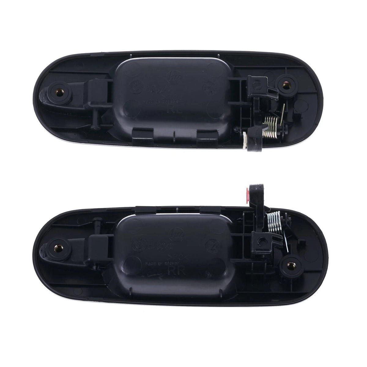 Outer Door Handle Set of 2 for Honda CR-V RD (1997-2001) Black Rear Left & Right