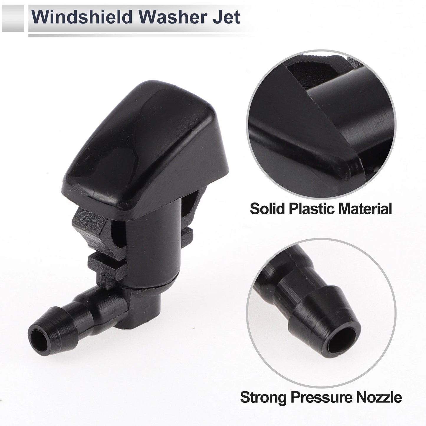 Washer Nozzle 6 Pcs Y Hose Connector for Chevrolet