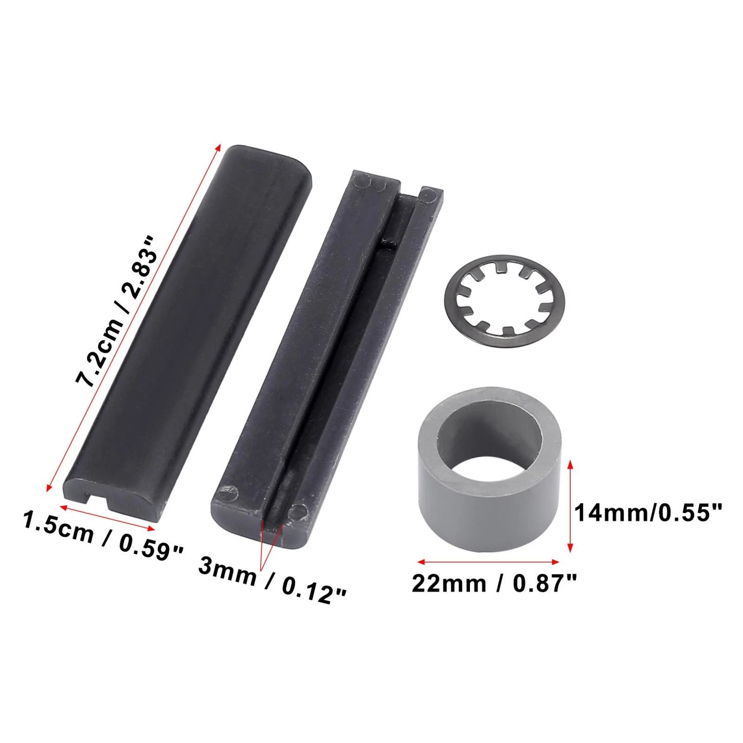 Rear Hatch Motor Guide Bushing Kit for Chevrolet Camaro / Pontiac Firebird