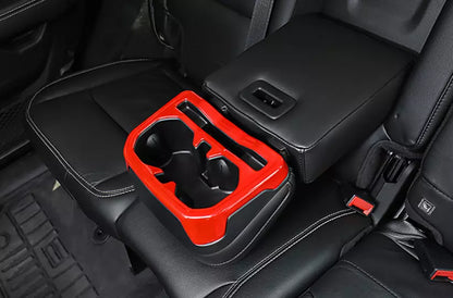 Rear Water Holder Cup Cover Trim for 2018-2023 Jeep Wrangler JL (2018-2023)