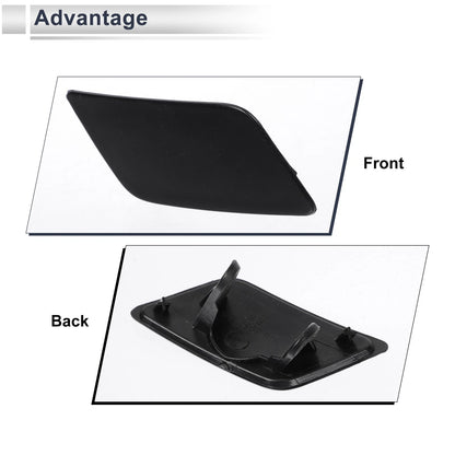 Front Right Side Bumper Headlight Washer Nozzle Cover for BMW 335i Unpainted