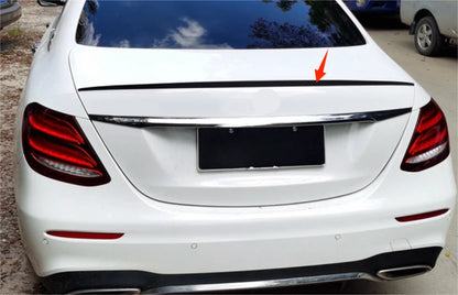 Boot Rear Spoiler Glossy Black for Mercedes Benz E-Class W213 (2016-2022)