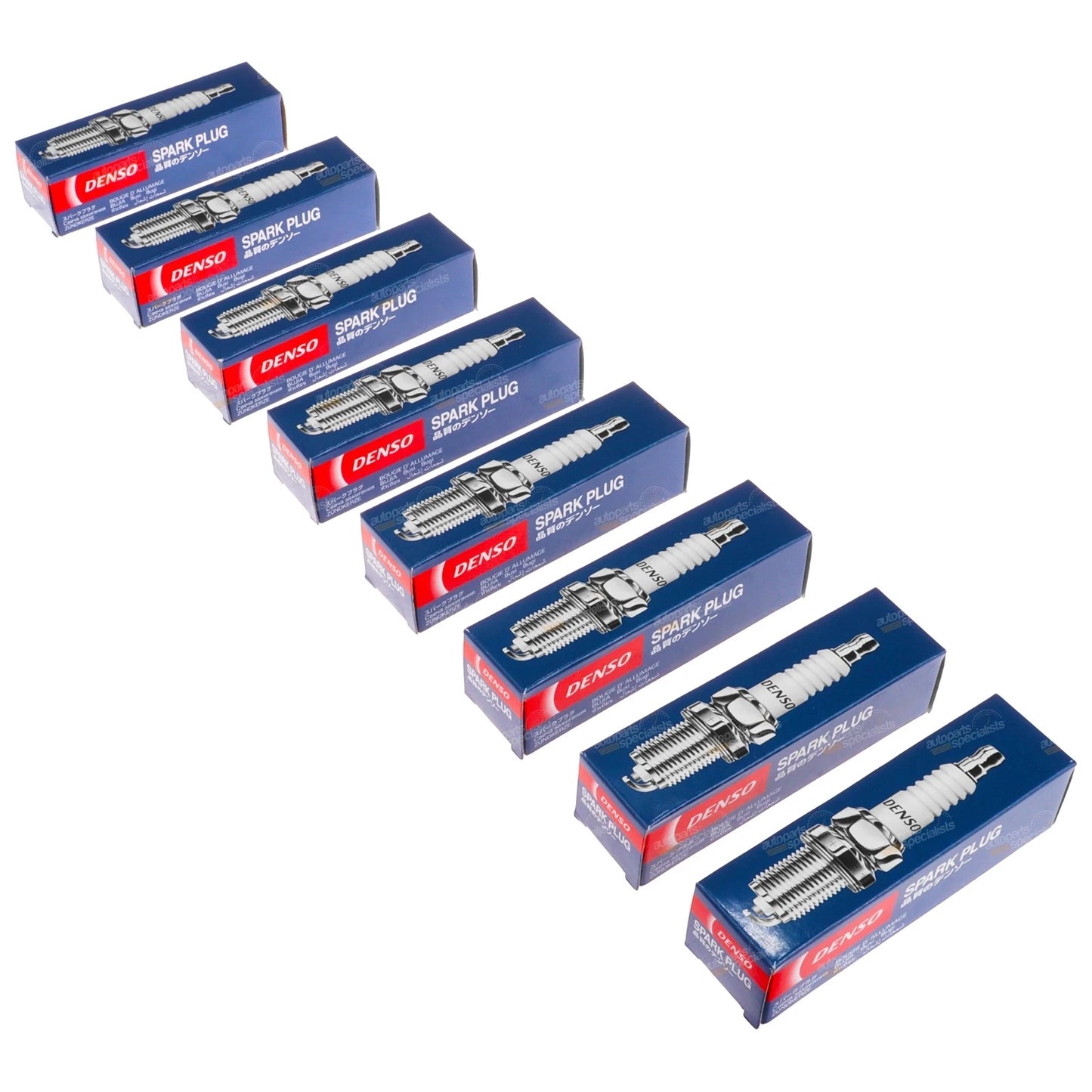 8 x  Nickel Spark Plugs for Landcruiser UZJ100R 2UZ-FE (1998–2007)