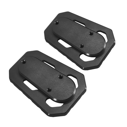 Enlarged Foot Pegs 2 x Black for Triumph Scrambler Tiger (2016-2023)