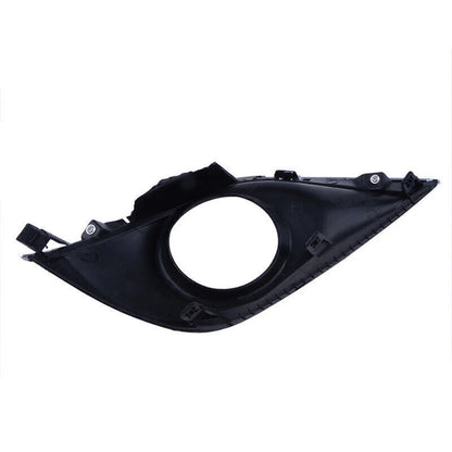 Chrome Front Bumper Fog Light Bezel Covers for Nissan Versa (2015-2018)