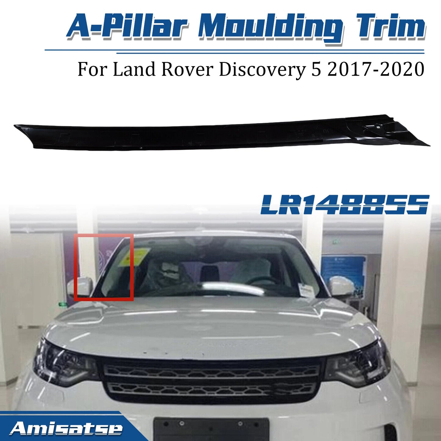 A-Pillar Moulding Trim for Land Rover Discovery 5 (2017-2020)