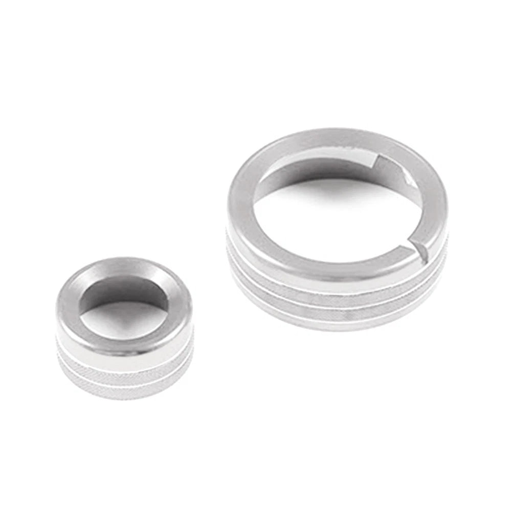 Alfa Romeo Giulia Stelvio Silver Central Control Multimedia Knob Ring (2020-2021)