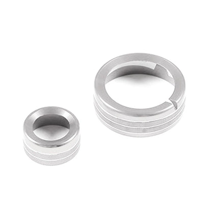Alfa Romeo Giulia Stelvio Silver Central Control Multimedia Knob Ring (2020-2021)