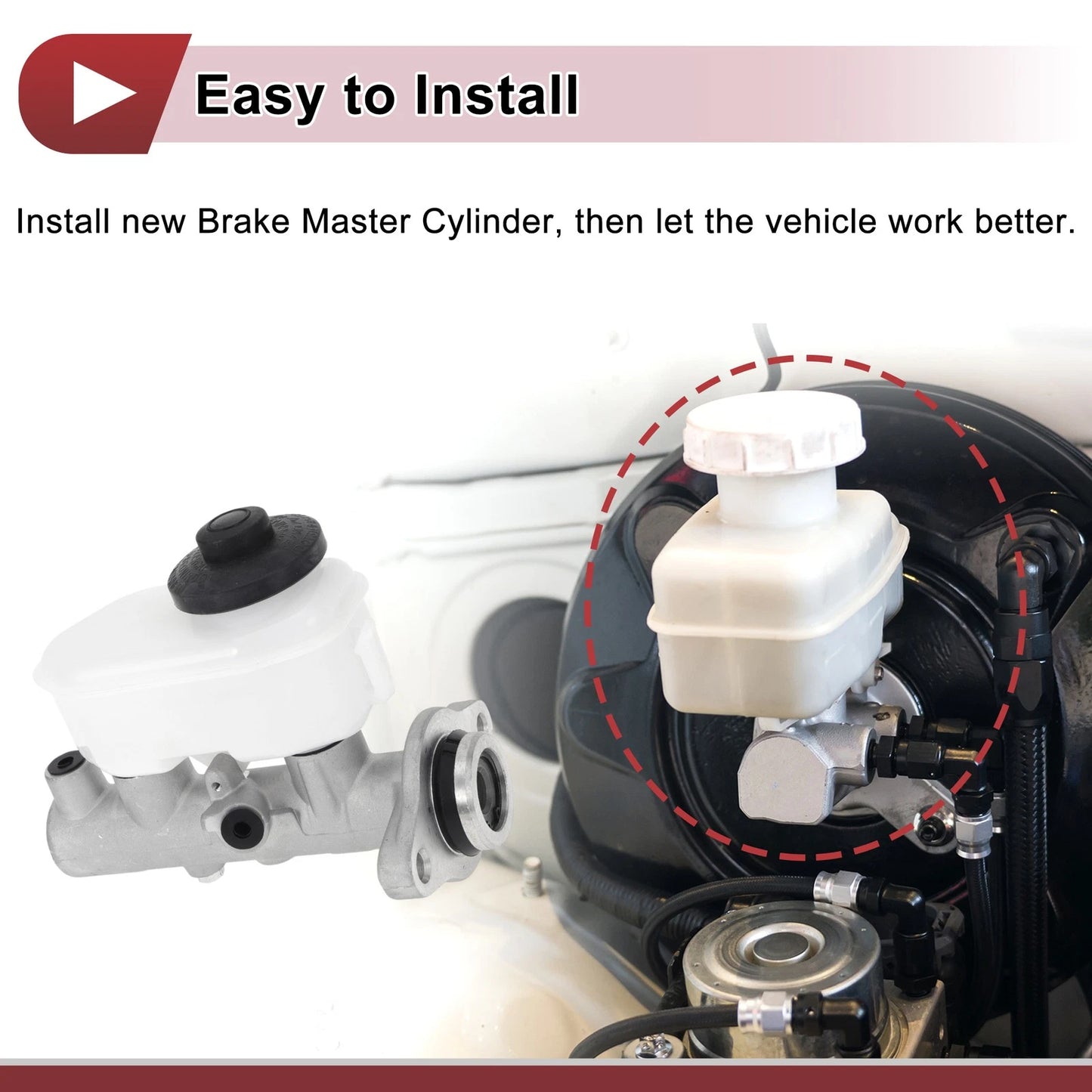 Brake Master Cylinder w/ Reservoir for Toyota Camry (1995-2001)