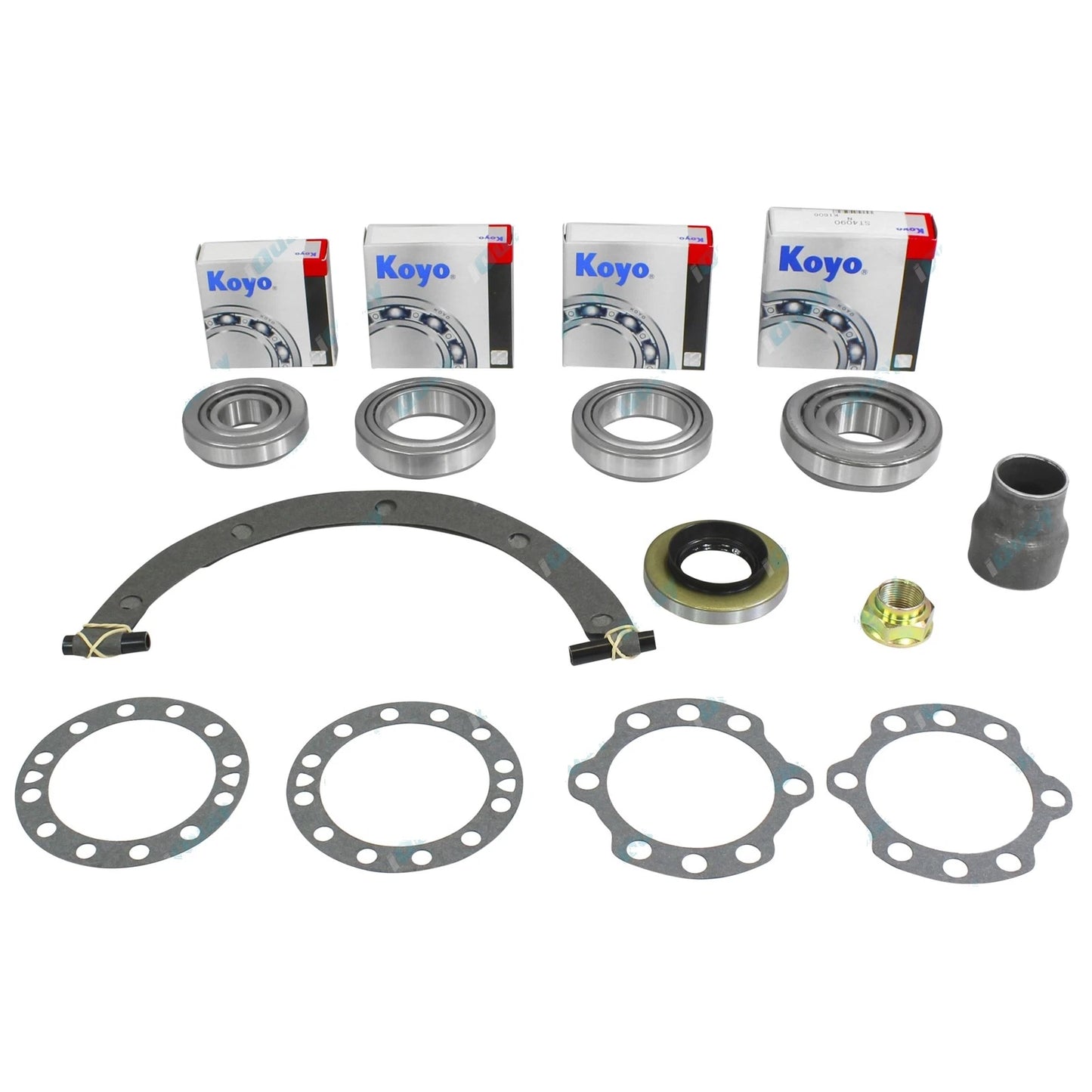 Rear Diff Rebuild Kit + Oil for Toyota Landcruiser HDJ100 HZJ105 UZJ100 (1998-2002)
