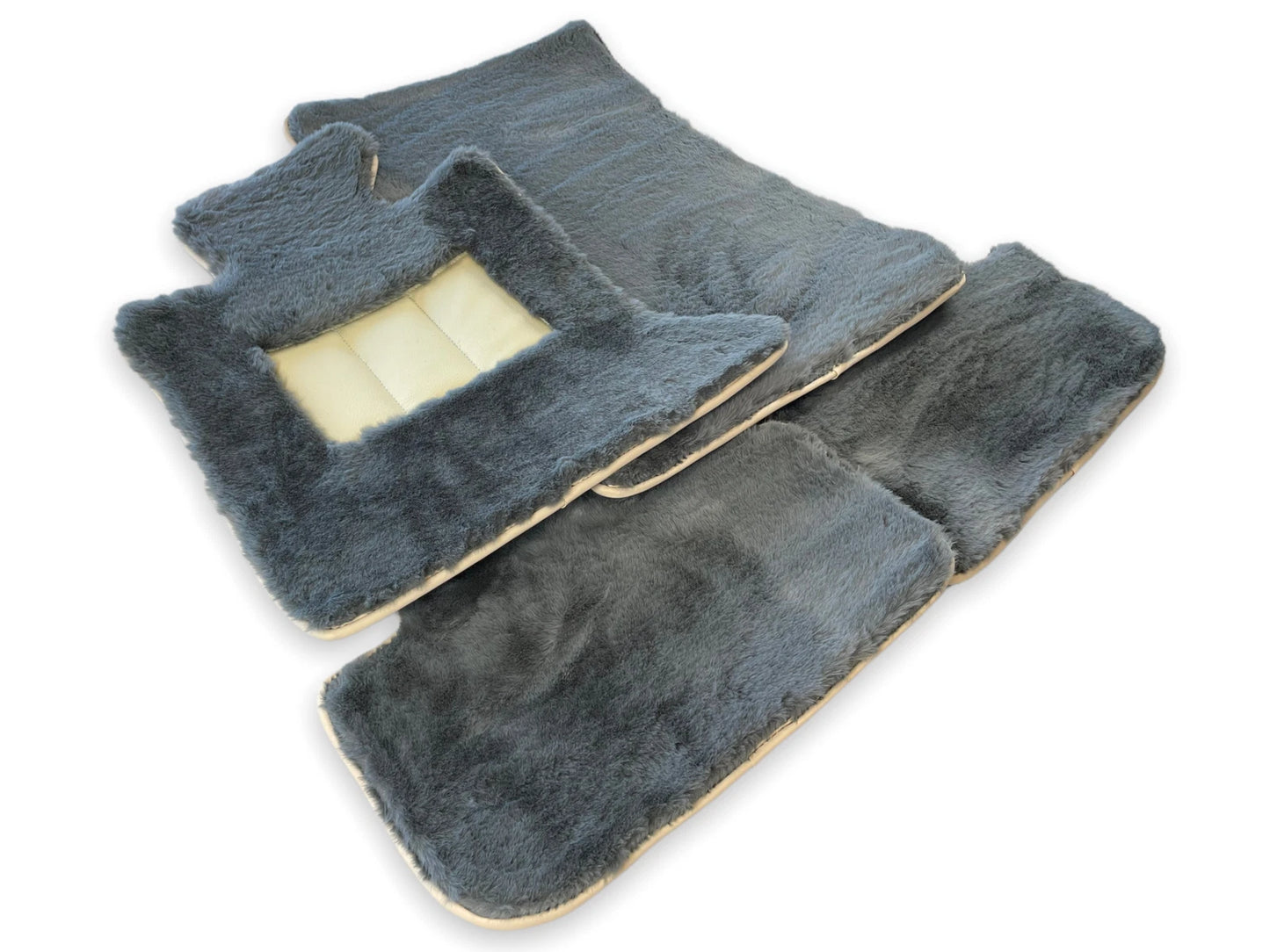 Sheepskin Floor Mats for Rolls Royce Ghost (2010-2019)