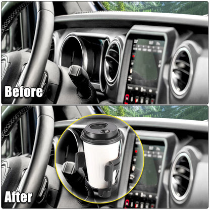 Mobile Phone Drink Bottle Cup Mount Holder for Jeep Wrangler JL (2018-2021)