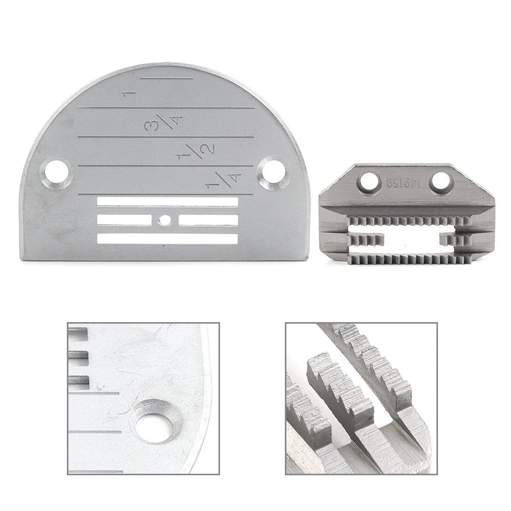 Medium Feed Dog Plate Set for Juki Brother Singer Industrial Sewing Machine