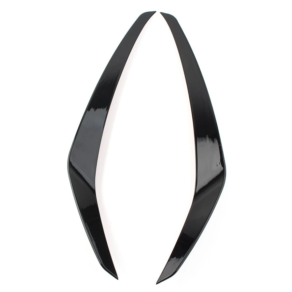Glossy Black Front Bumper Side Air Vent Trim for VW Golf 2013-2016 (2013-2016)