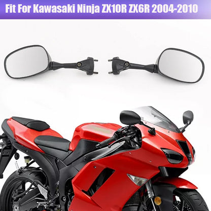 Rearview Side Mirrors for Kawasaki Ninja ZX10R, ZX6R (2004-2010, 2005-2008)