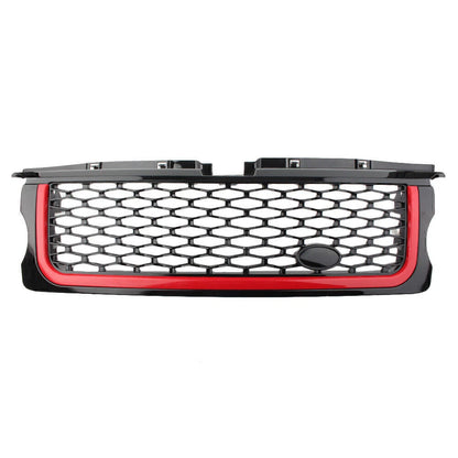 Black Frame Red Edge Front Grille Mesh for Land Rover RRS (2005-2009)