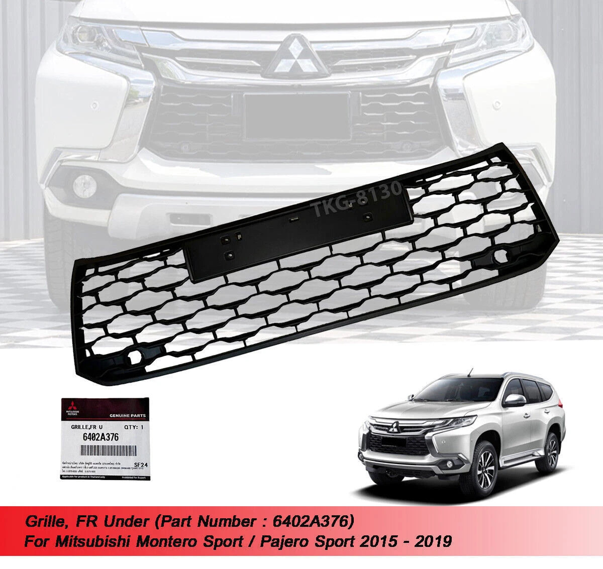 Grille for Mitsubishi Montero Pajero Sport (2015-2019)