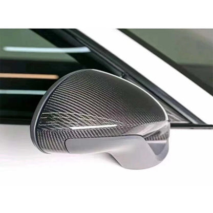 Dry Carbon Fiber Add-on Side Mirror Cover Caps for Porsche 911 991.2 2017-2019