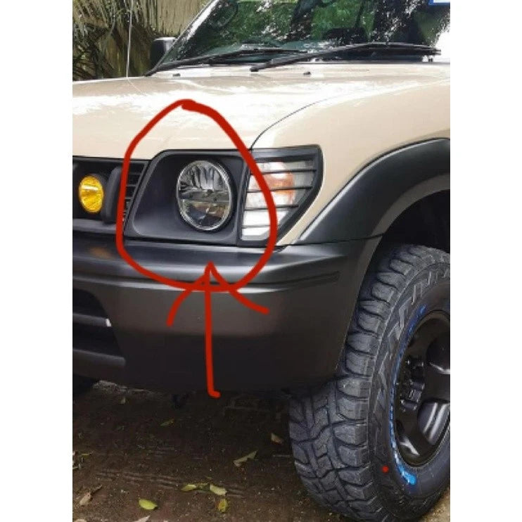 Headlight Frame for Land Cruiser Prado (1996-1999)