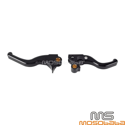 Brake Clutch Lever Set for Harley Softail Bad Boy Springer FXSTSB/Blackline FXS