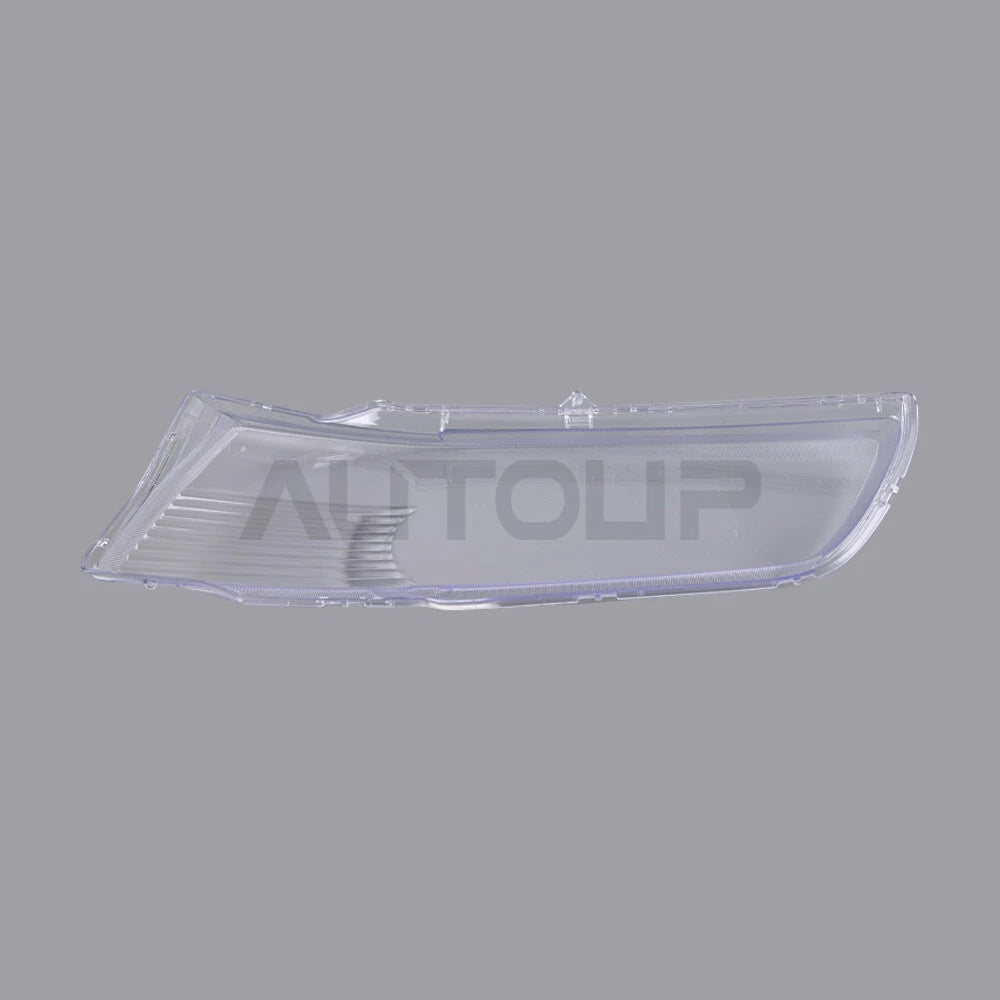 L+R Headlamp Clear Cover Lens & Glue for Mitsubishi Lancer Evo 9 (2003–2007)