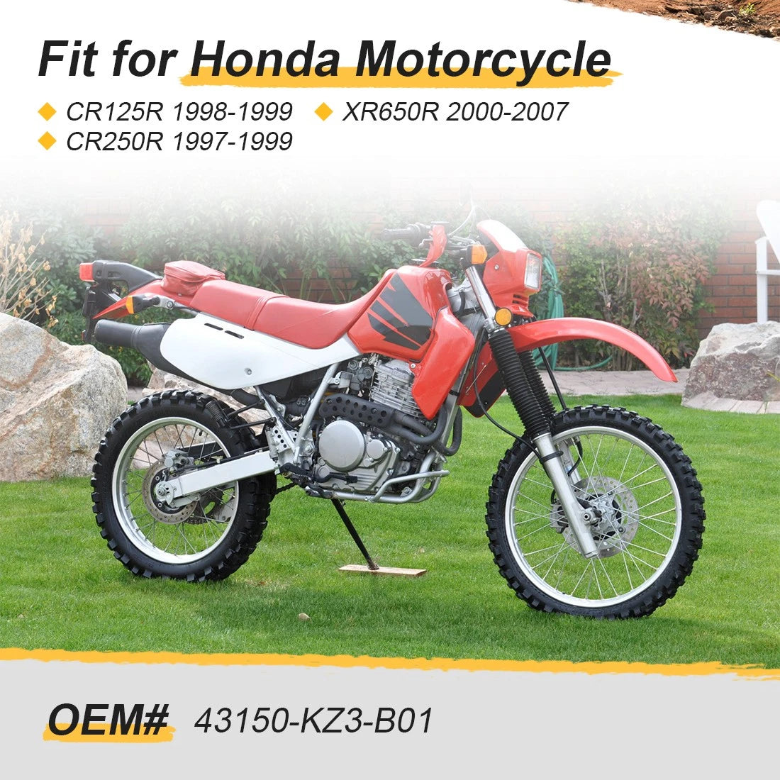 Rear Brake Caliper w/pads for Honda CR125R CR250R (1997–1999)