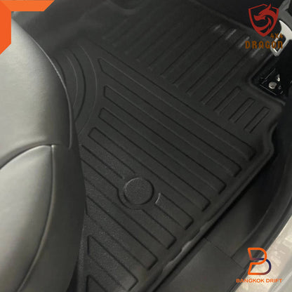Premium 3D TPE All Weather Floor Mats for Mitsubishi Triton MV (2023-2025)