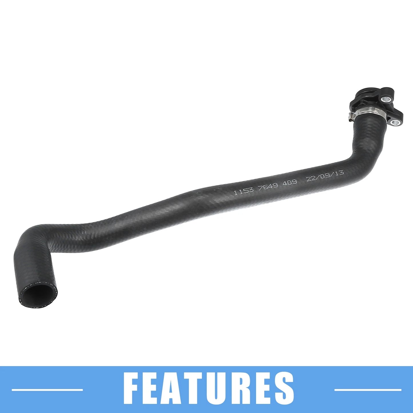 Radiator Coolant Hose for BMW X5 SDrive35i XDrive35i 3.0L L6 (2007-2013)
