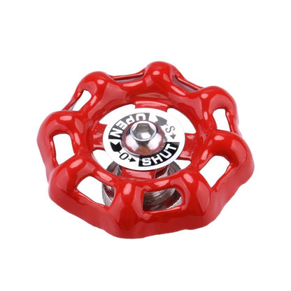 Red Car Interior Central Control Knob Water Valve Button Cover Decor (1 pc)