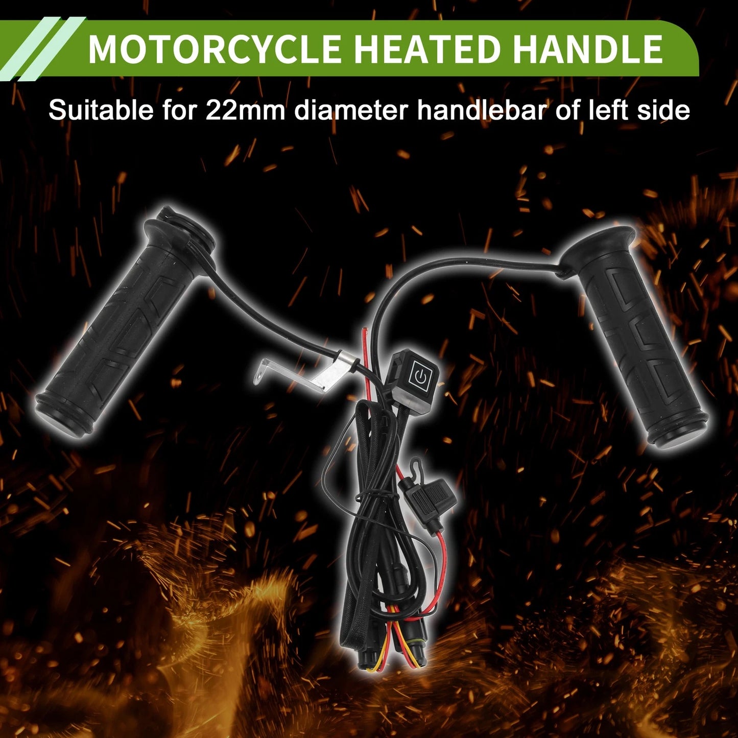 12V / 3 Gear / Hand Grips Cover for Motorcycle