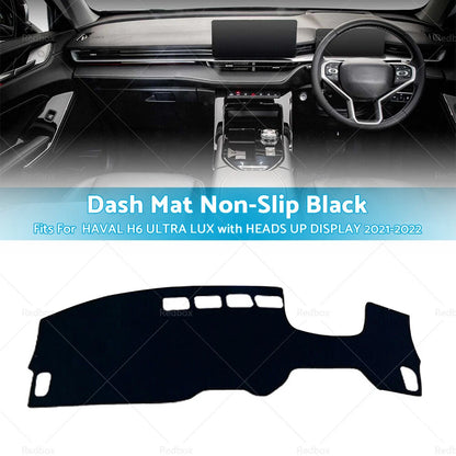 Non-Slip Dash Mat for Haval H6 SUV ULTRA LUX with Heads Up Display (2021-2024)