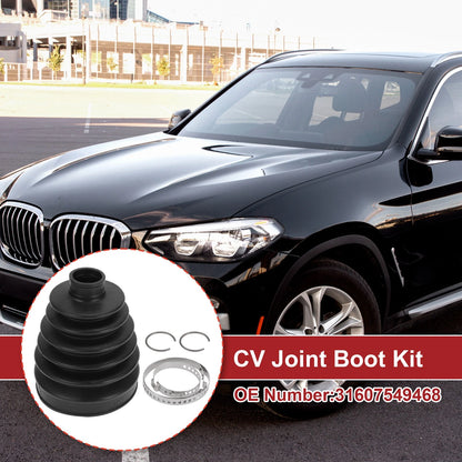 Outer CV Joint Boot Kit with Clamps for BMW 328i (2007-2016)