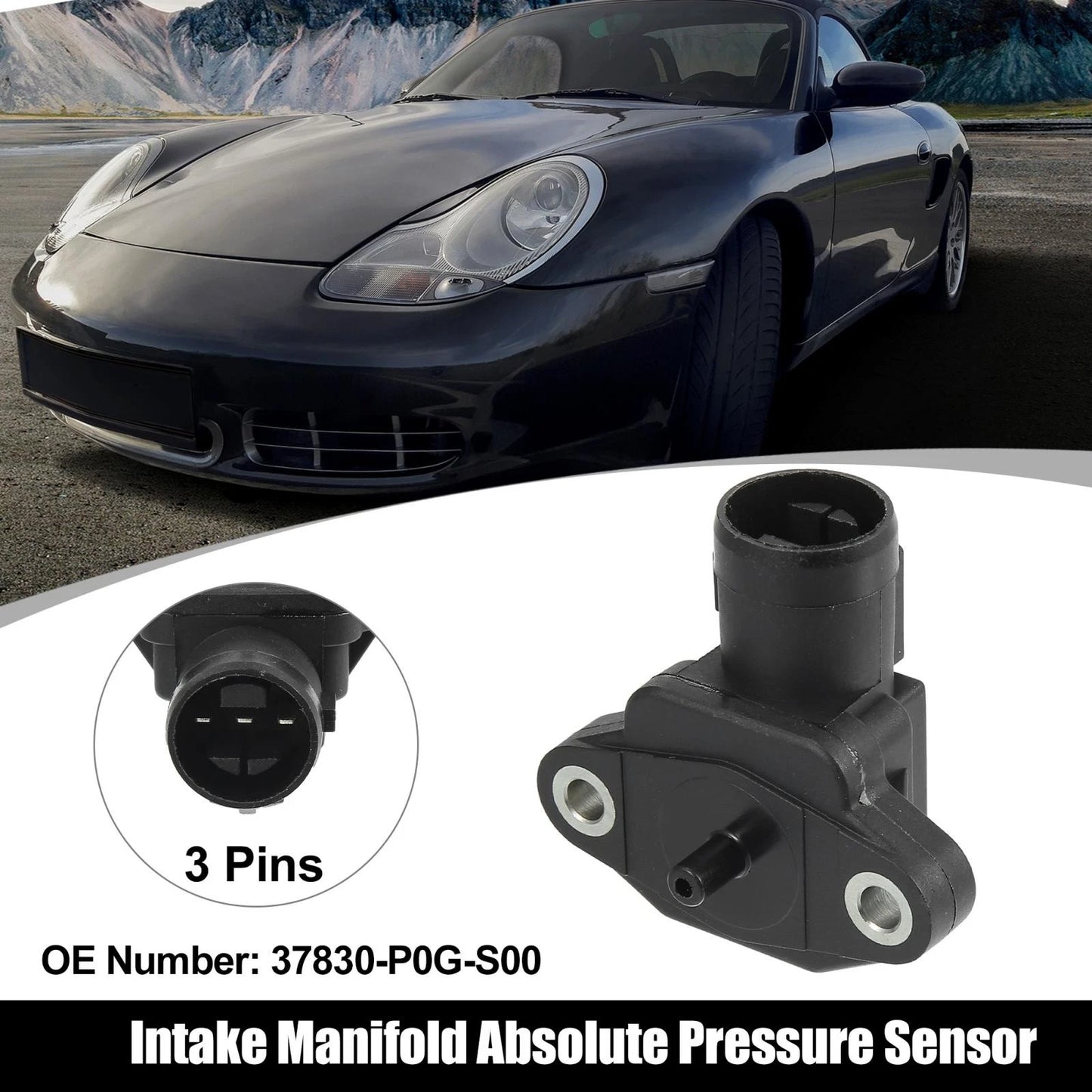 Intake Manifold Air Pressure Boost MAP Sensor for Honda Civic