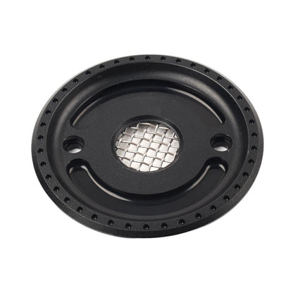 Black Front Pulley Guard Engine Cover for Harley Sportster XL (2004-2023)