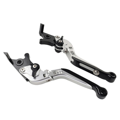 CNC Extendable Brake Clutch Levers for Suzuki GSXR600, GSR750, GSX-S750 (2006-2023)