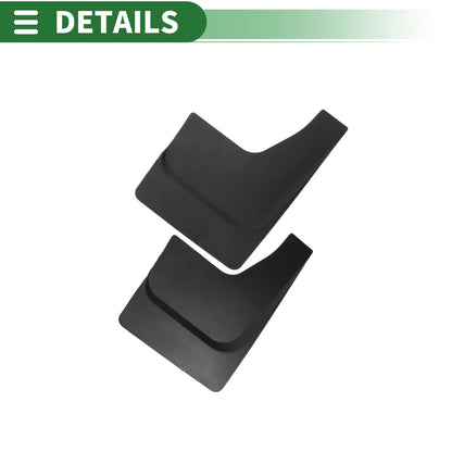 Mud Flaps Splash Guards for Ford F-150 (2011-2014) with Mount Accessories