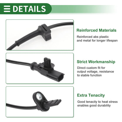 ABS Wheel Speed Sensor for Ford B-Max (2013-2018)