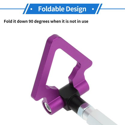Purple Front/Rear Triangle Tow Hooks for Subaru Impreza