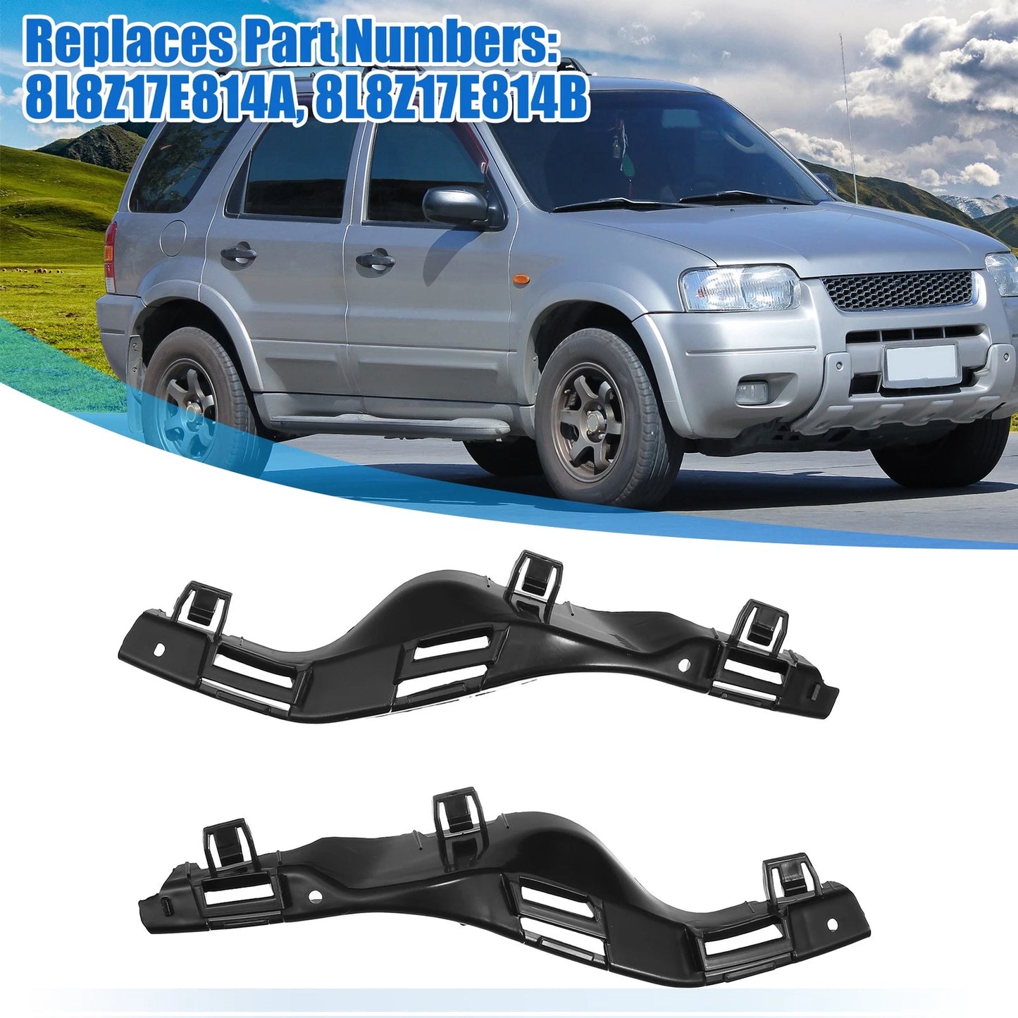 Front Bumper Mounting Support Bracket  for Ford Escape (2001-2012)