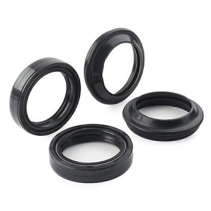 4 x Black Oil Seals Dust Seals for Front Fork Damper Shock Absorber (50-63)