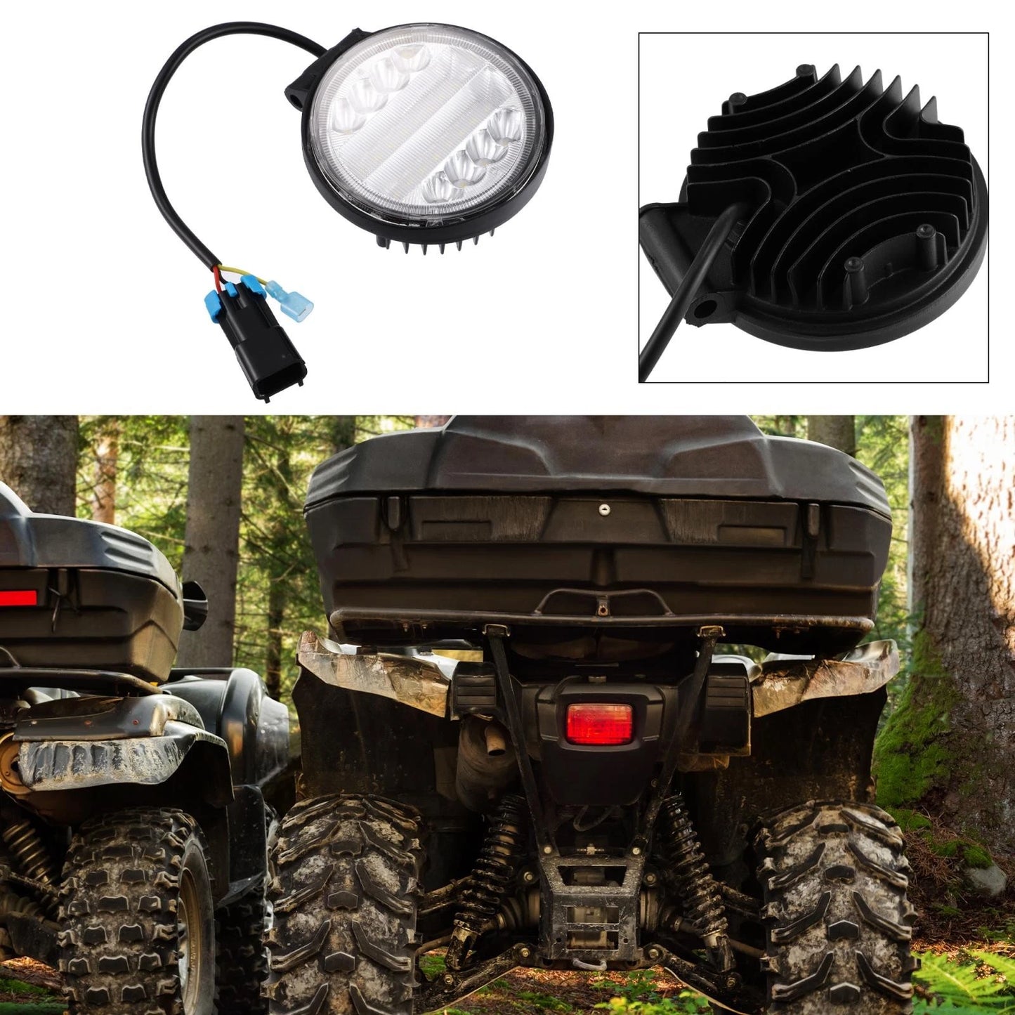 Backup & Reverse Light LED for Polaris Ranger XP 1000 (2018–2022)
