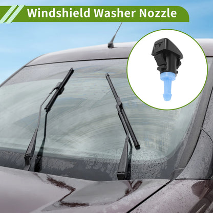 Windshield Washer Nozzle w/ Hose Connector for RAM