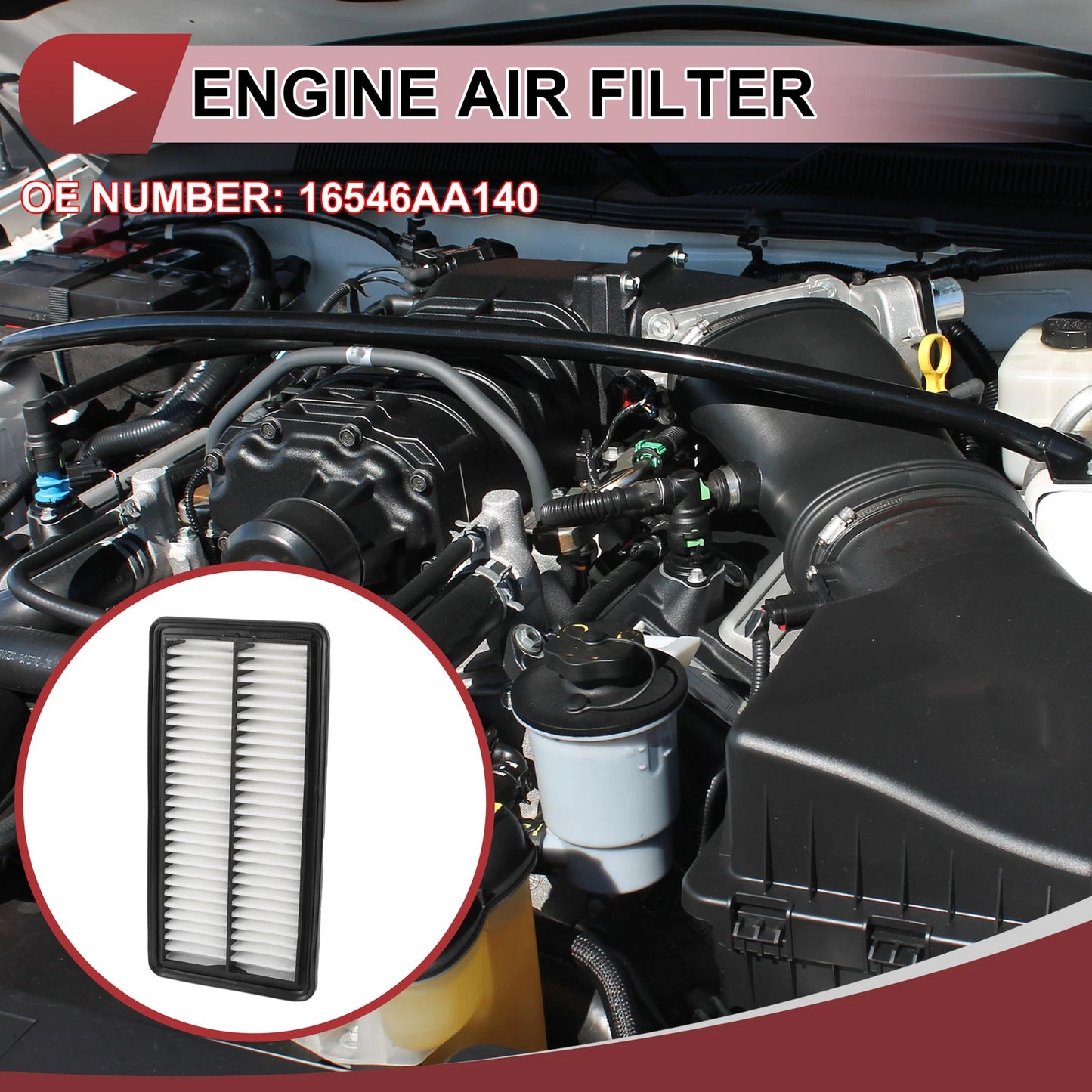 Engine Air Filter for Subaru B9 Tribeca (2006-2007) 1 Pc