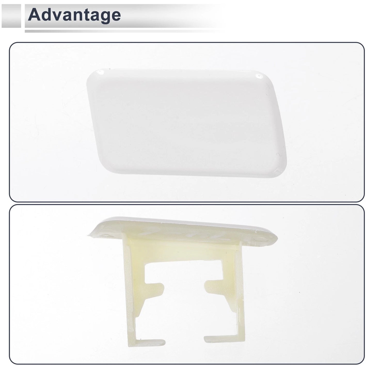 Bumper Headlight Washer Nozzle Cover Cap for BMW X3 (2004-2010)