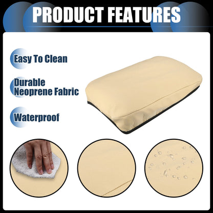 Armrest Protector Cover Pad for BMW X3 2011-2023 Neoprene Fabric Brown