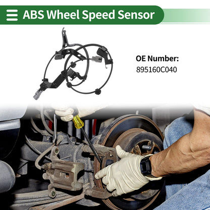ABS Wheel Speed Sensor Left Front for Toyota Tundra (2007–2020)