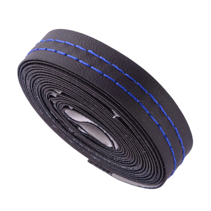 2M Red Stitch PU Leather Car Interior Door Gap Edge Trim Strip