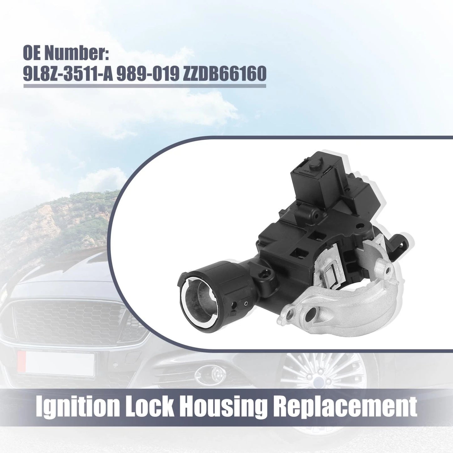 Ignition Lock Housing Flange for Ford Focus, Escape (2008-2011)