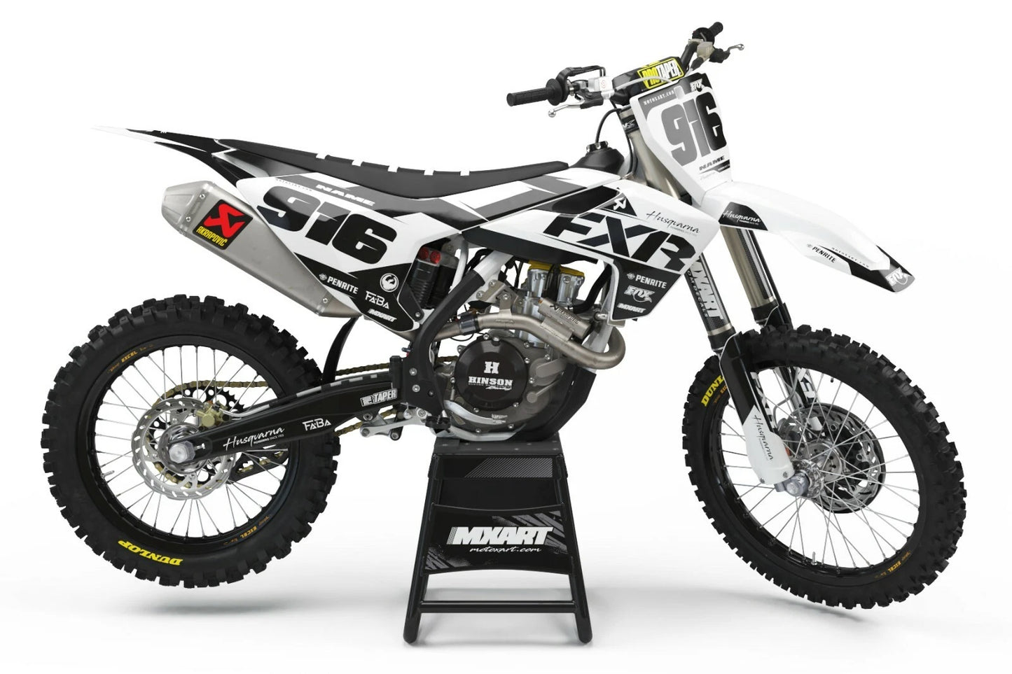Custom Decal Kit for Husqvarna SM 610 (2005-2010) - BURN STYLE Stickers