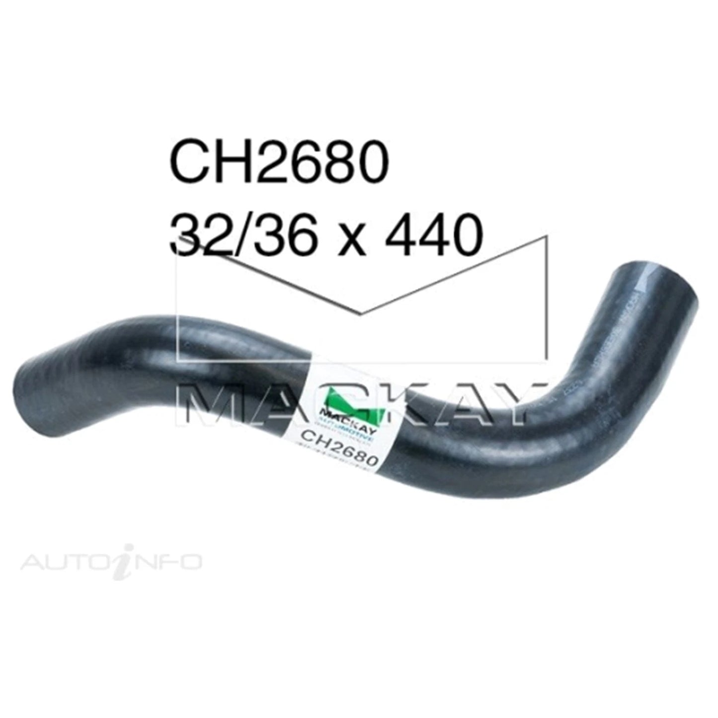 Lower Radiator Hose for Hilux (1997–2005)